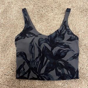 NO LONGER SOLD- lululemon align tank with flower design